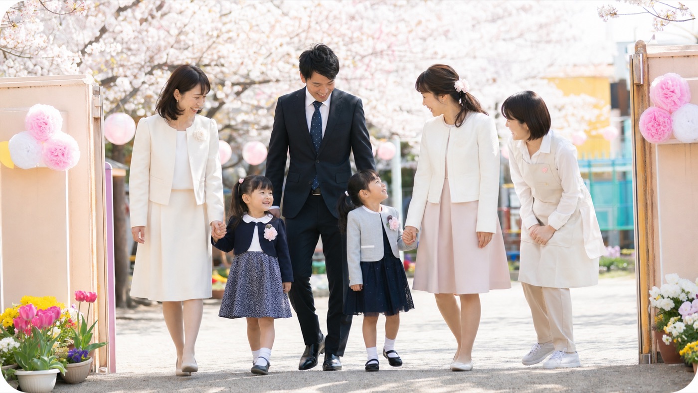 春の入園式の様子