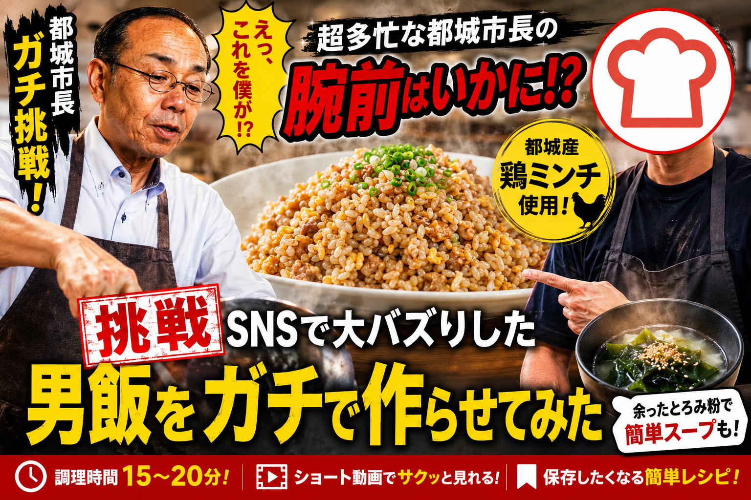 都城市 池田市長とのコラボ