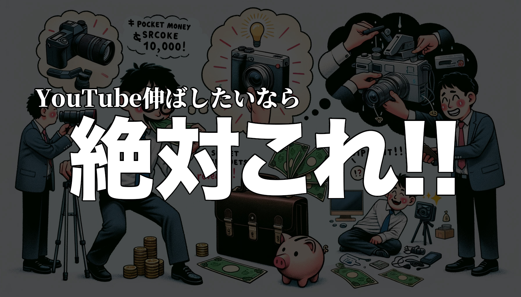 【要チェック】YouTubeが伸びないのはコレかも！？